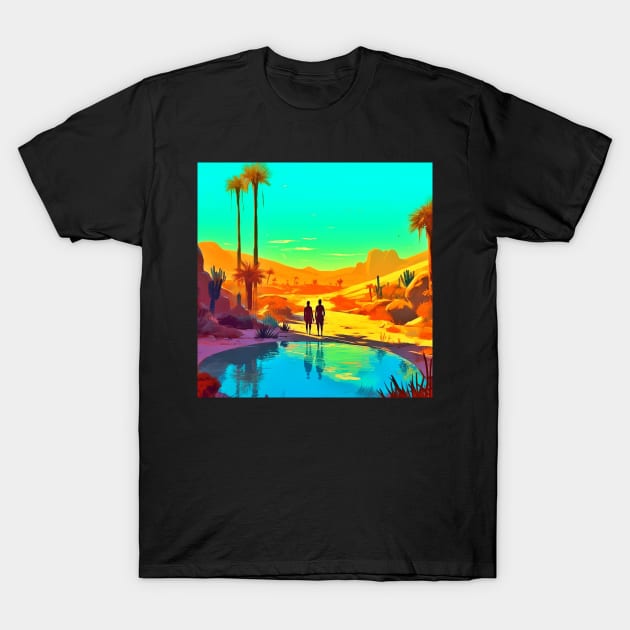 Oasis T-Shirt by The Alien Boy Art